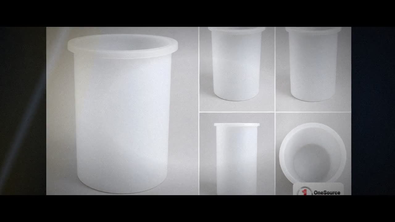 Chem-Tainer 180 Gallon Plastic Open Top Batch Storage Tank video