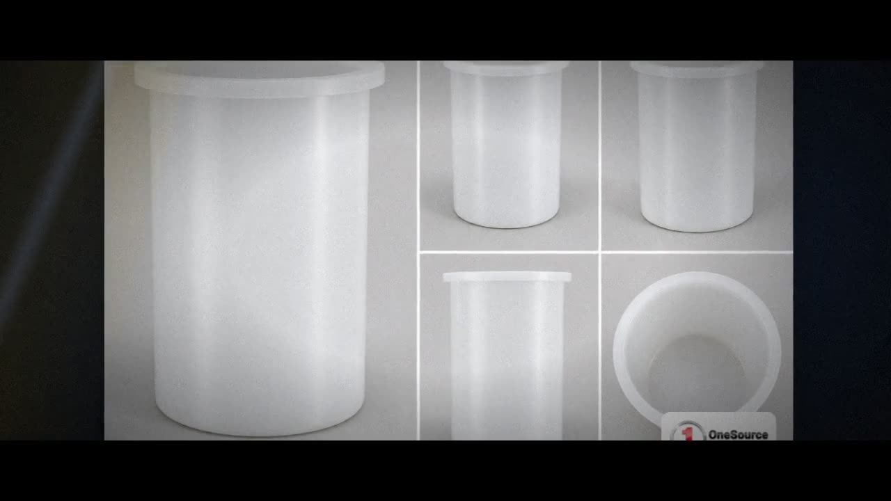 Chem-Tainer 180 Gallon PP Cylindrical Open Top Tank video