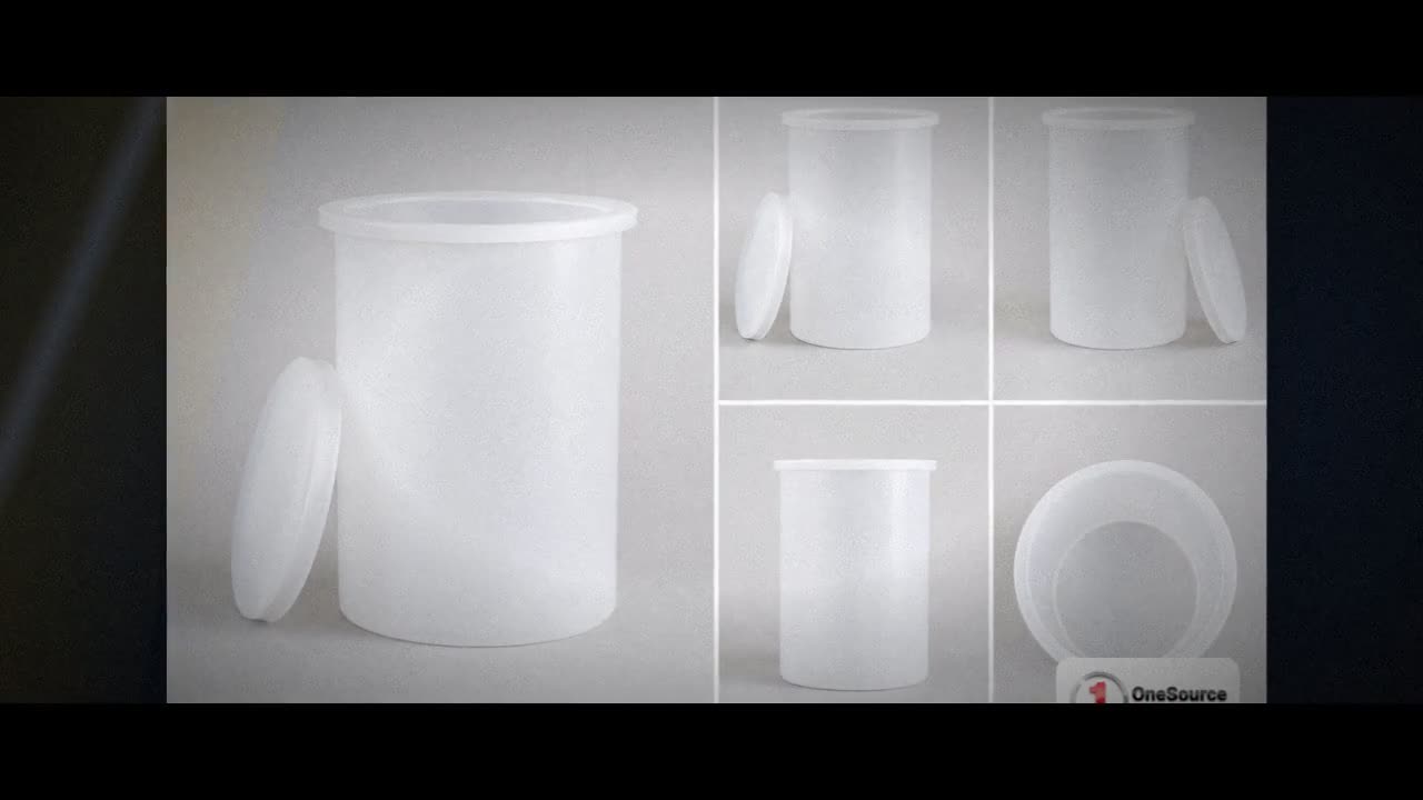 Chem-Tainer 150 Gallon Plastic Open Top Batch Storage Tank video