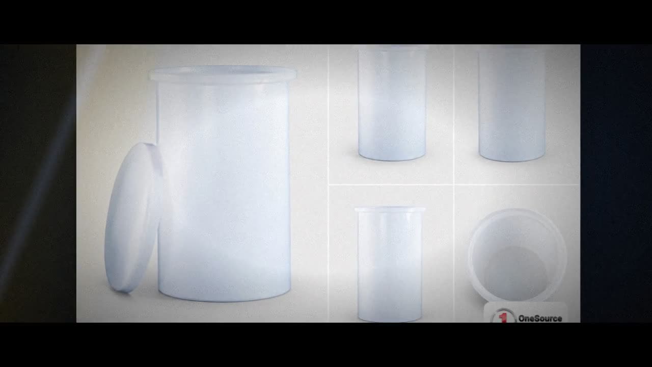Chem-Tainer 165 Gallon Plastic Open Top Batch Storage Tank video