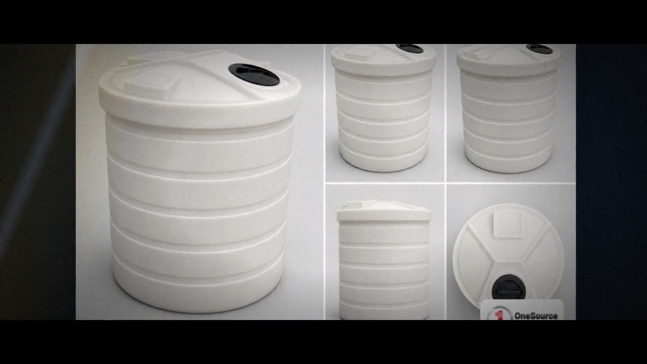 Chem-Tainer 120 Gallon Plastic Vertical Double Wall Liquid Chemical St video