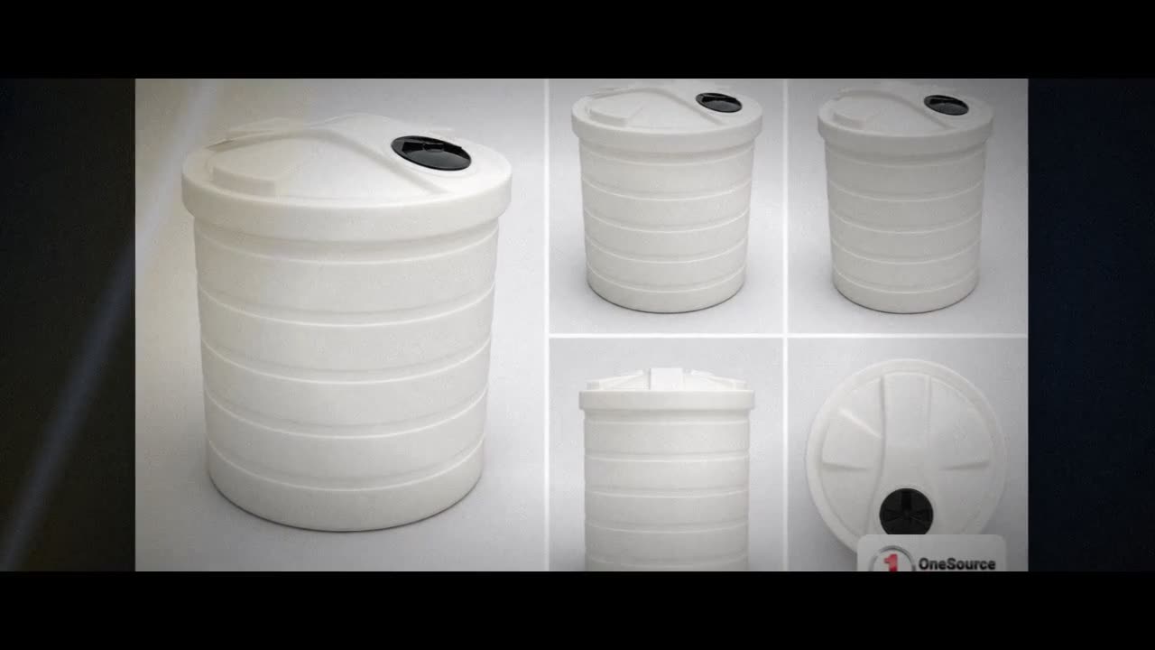 Chem-Tainer 150 Gallon Plastic Vertical Double Wall Liquid Chemical St video