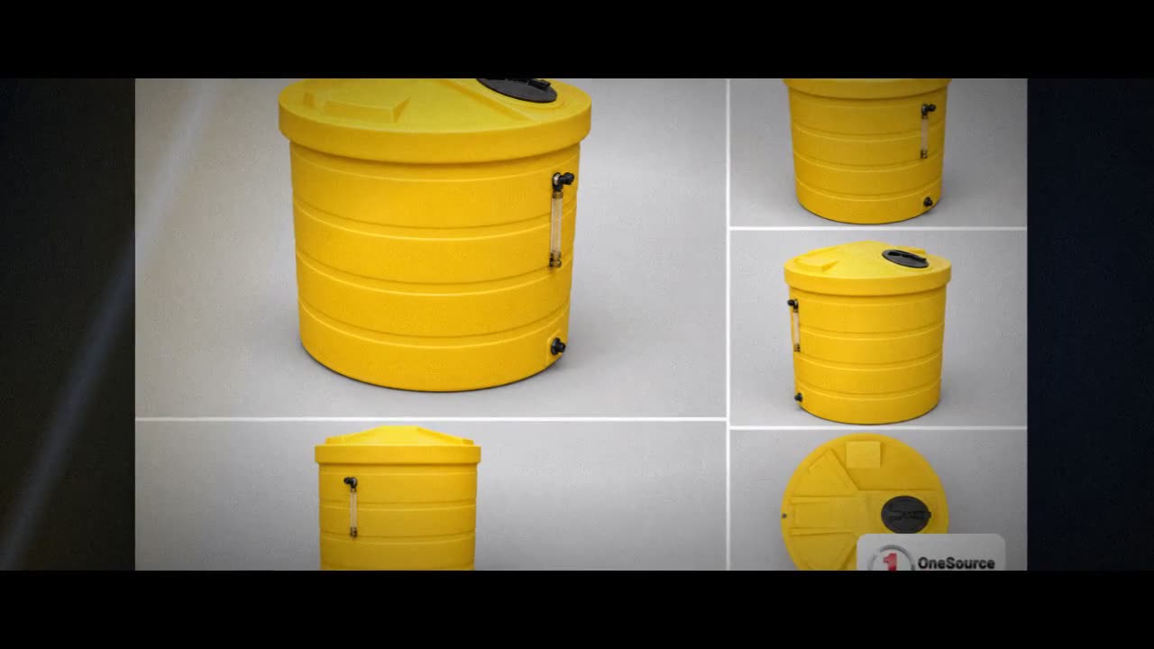 Chem-Tainer 150 Gallon Plastic Vertical Double Wall Waste Oil Tank wit video