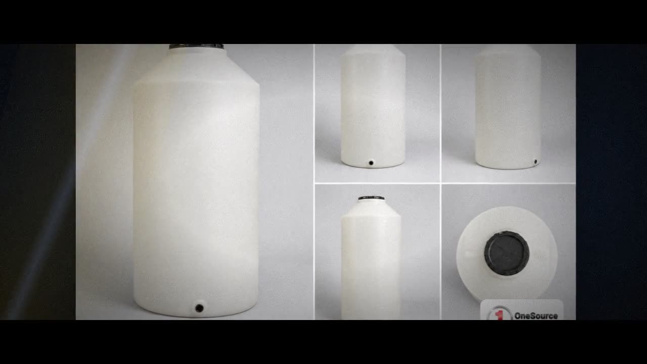 Chem-Tainer 300 Gallon HDPE Vertical Liquid Storage Tank video