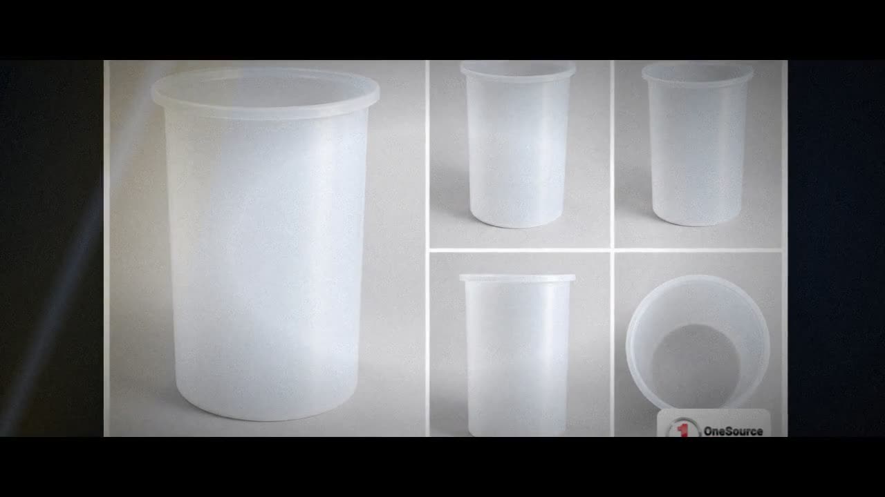 Chem-Tainer 260 Gallon Plastic Open Top Batch Storage Tank video