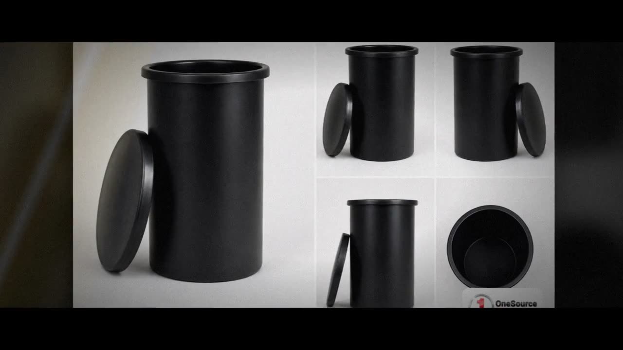 Chem-Tainer 260 Gallon Plastic Open Top Batch Storage Tank in Black video