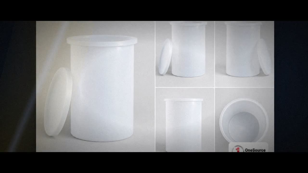 Chem-Tainer 260 Gallon Plastic Open Top Batch Storage Tank video