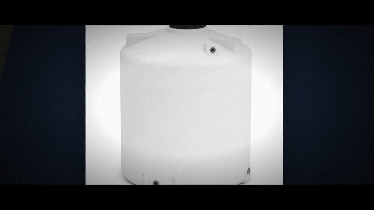4000 Gallon Plastic Vertical Liquid Storage Tank video