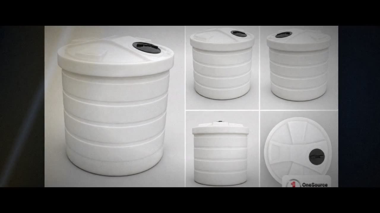 Chem-Tainer 200 Gallon Plastic Vertical Double Wall Liquid Chemical St video