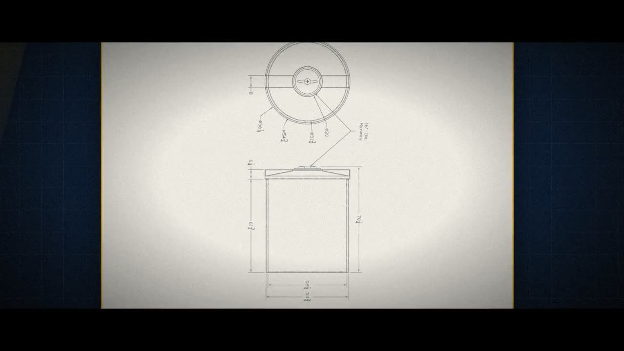 Chem-Tainer Steel Stand for 125 Gallon Chem-Tainer Cone Bottom Tank video