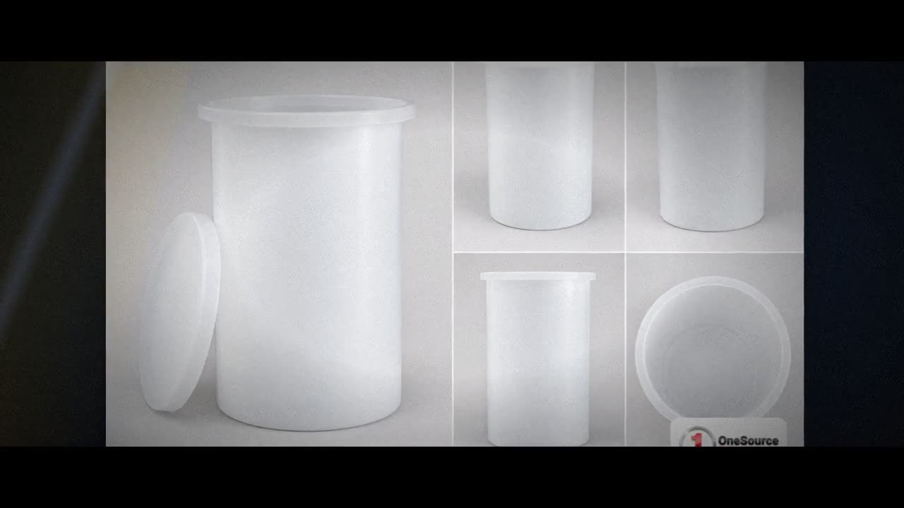 Chem-Tainer 575 Gallon Plastic Open Top Batch Storage Tank video