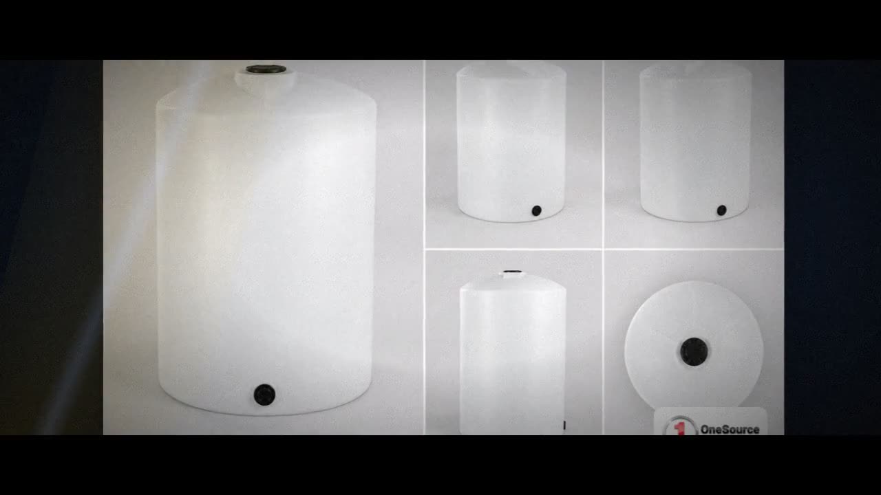 Chem-Tainer 550 Gallon Vertical Storage Tank video