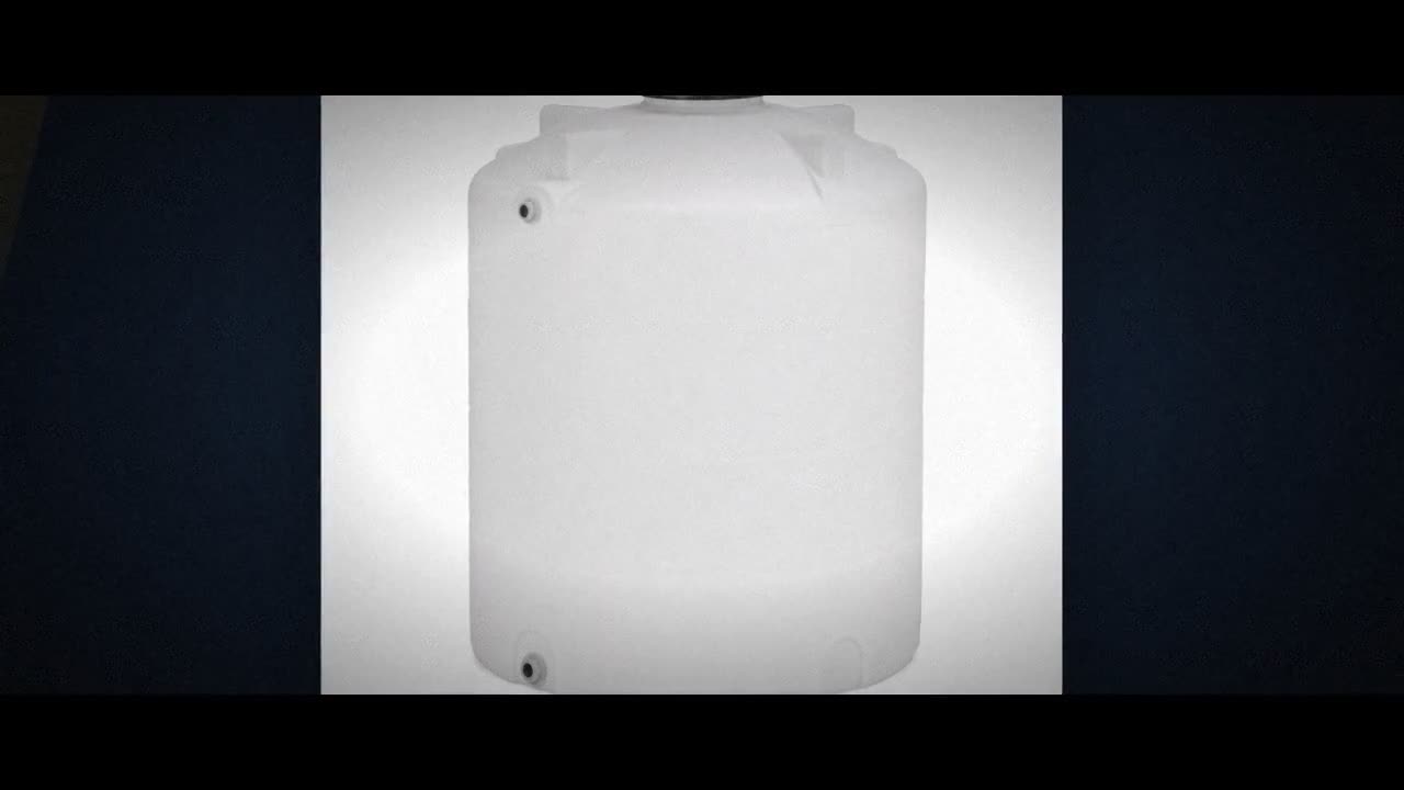 5000 Gallon Plastic Vertical Water Storage Tank in Green video