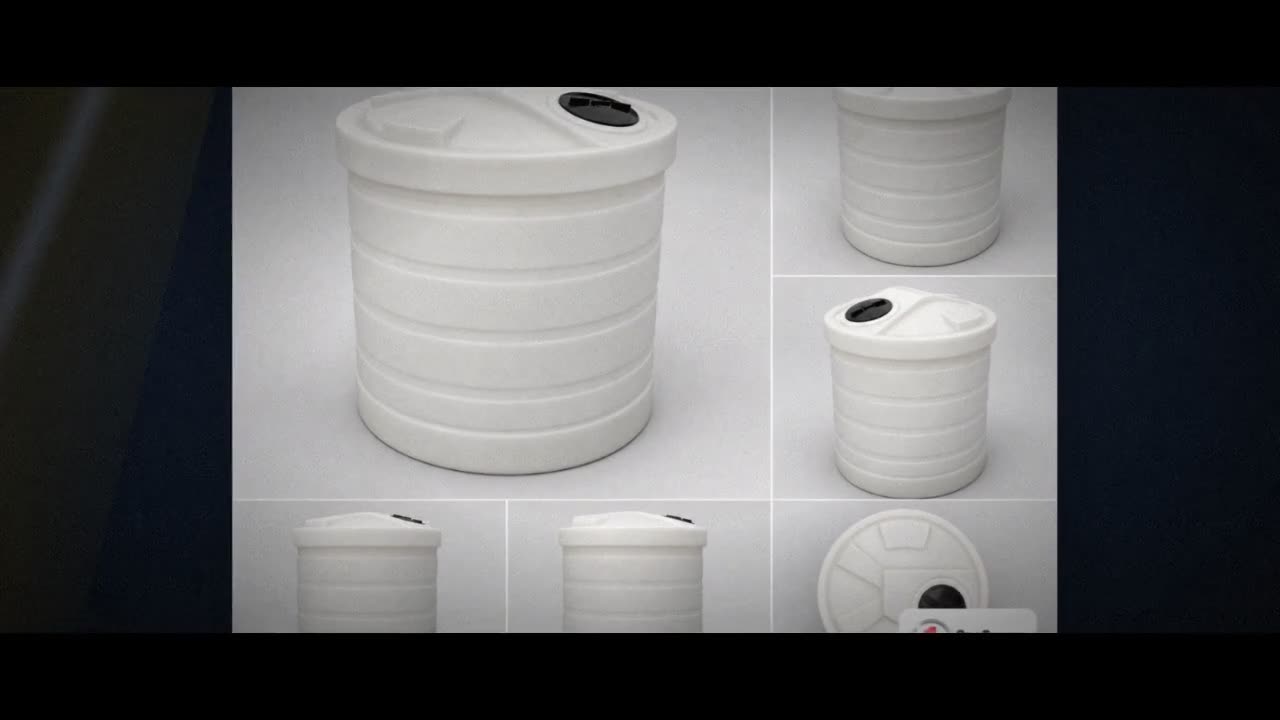 Chem-Tainer 350 Gallon Plastic Vertical Double Wall Liquid Chemical St video