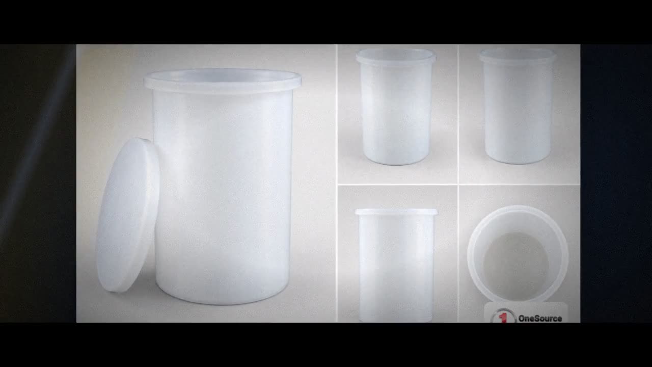 Chem-Tainer 1100 Gallon Plastic Open Top Batch Storage Tank video