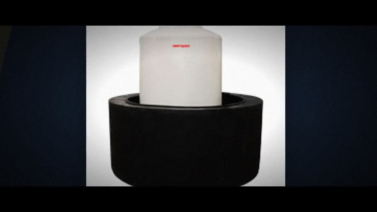 Chem-Tainer 385 Gallon Plastic Containment Tray video
