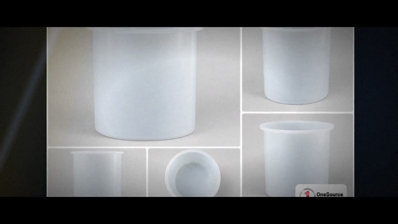 Chem-Tainer 1250 Gallon PE Cylindrical Open Top Tank video