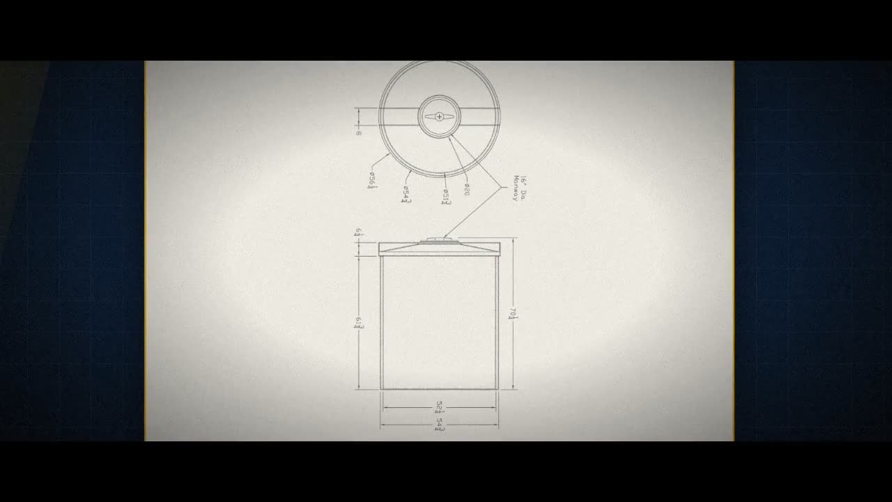 Chem-Tainer Steel Stand for 1500 Gallon Chem-Tainer Cone Bottom Tank video