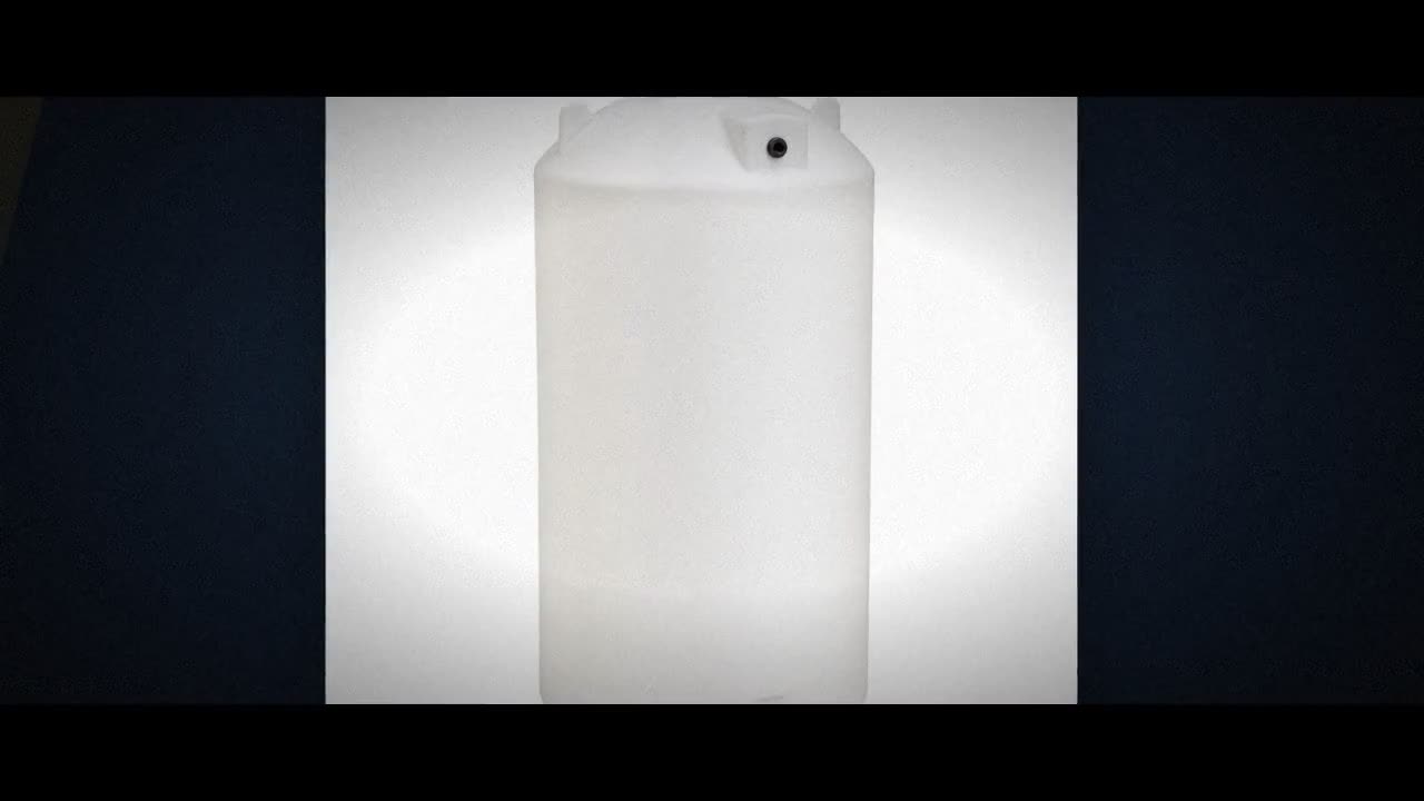 750 Gallon Plastic Vertical Water Storage Tank in Green video