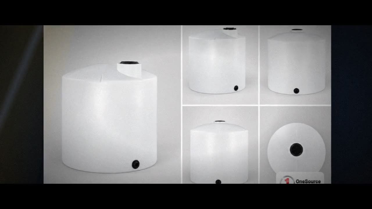 Chem-Tainer 2100 Gallon Vertical Storage Tank video