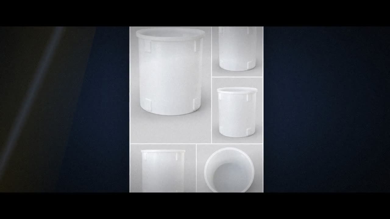 Chem-Tainer 2925 Gallon Plastic Open Top Batch Storage Tank video