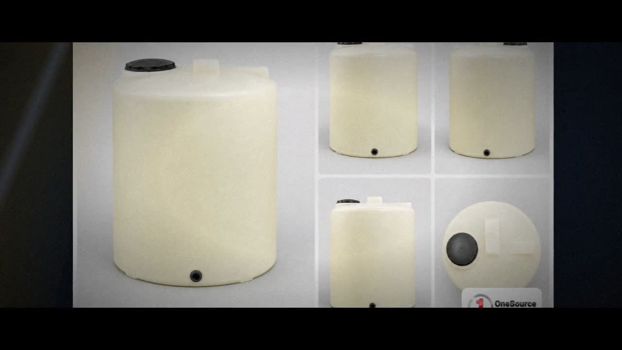 Chem-Tainer 330 Gallon HDPE Vertical Liquid Storage Tank video