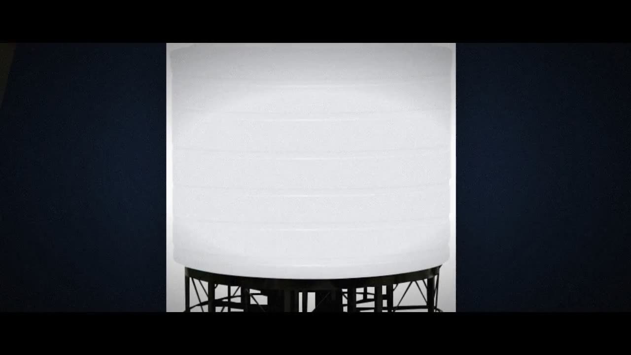 Enduraplas 3200 Gallon White Cone Bottom Tank with Stand video