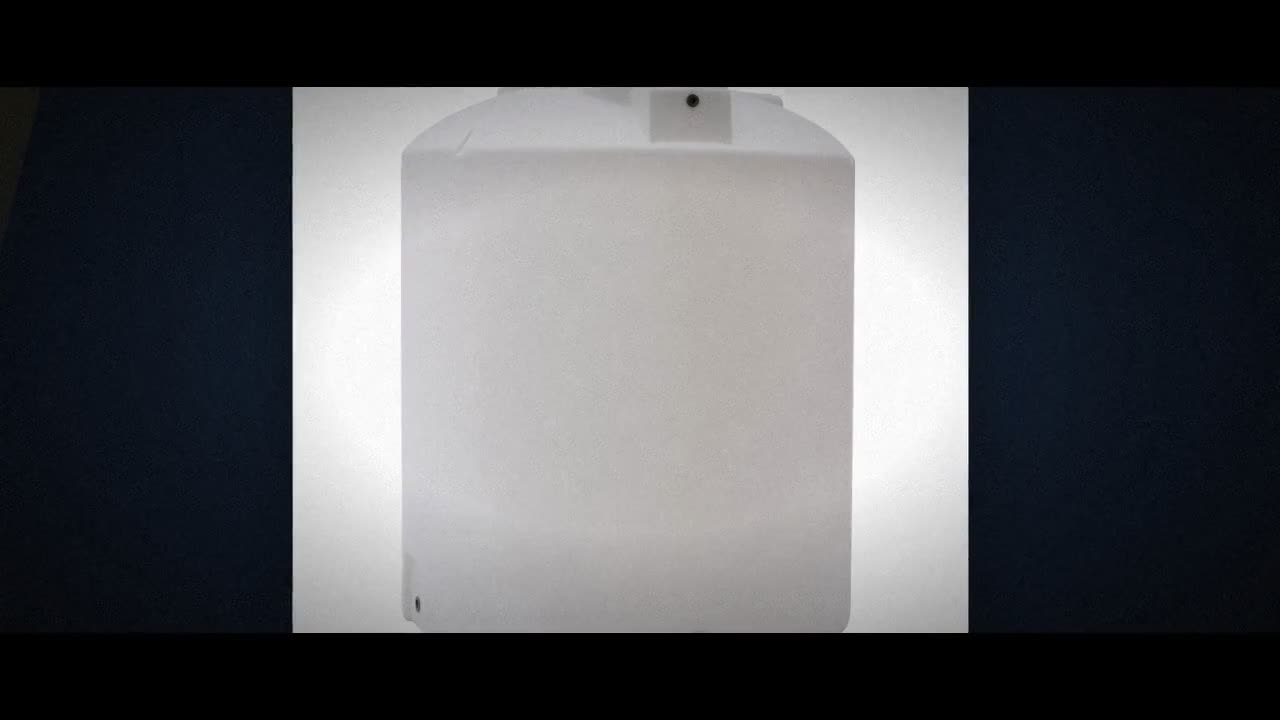 4000 Gallon 15 Degree Plastic Vertical Cone Bottom Tank with Stand video