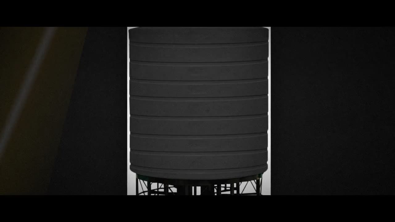 Enduraplas 5000 Gallon Black Cone Bottom Tank with Stand video