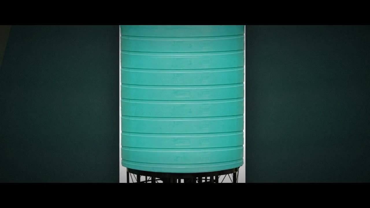 Enduraplas 6000 Gallon Green Cone Bottom Tank with Stand video