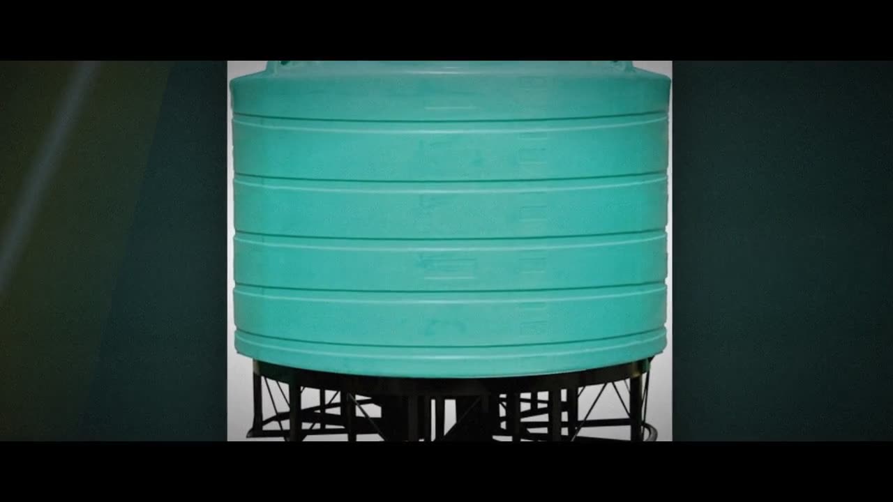 Enduraplas 6011 Gallon Green Cone Bottom Tank with Stand video