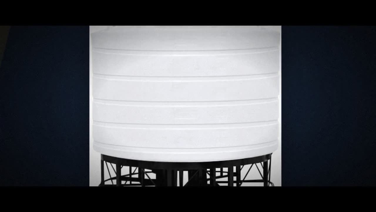 Enduraplas 6011 Gallon White Cone Bottom Tank with Stand video
