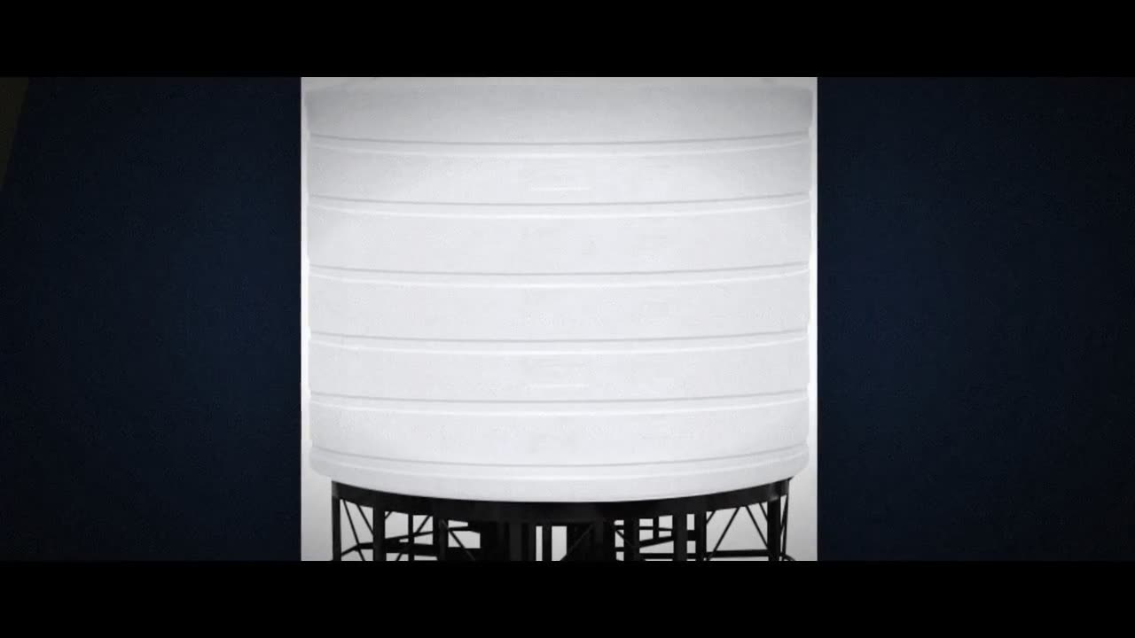 Enduraplas 7011 Gallon White Cone Bottom Tank with Stand video