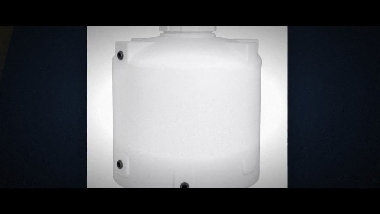 200 Gallon Plastic Horizontal Leg Tank video