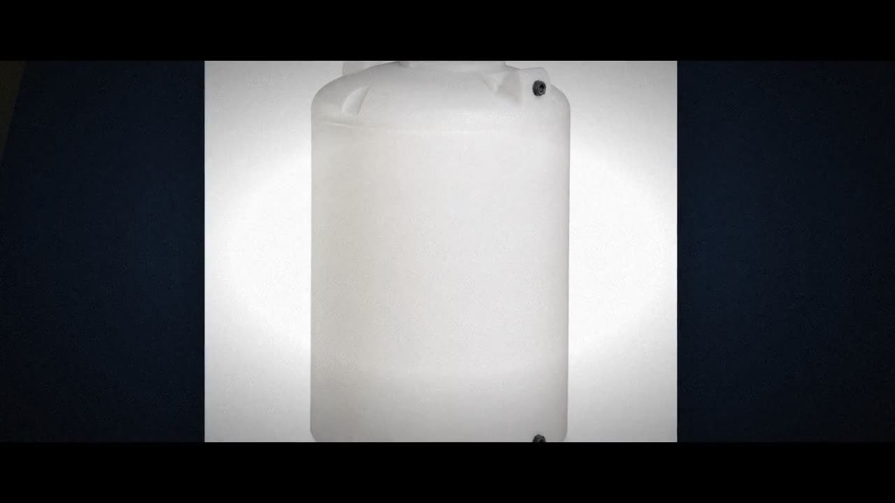 800 Gallon Plastic Horizontal Leg Tank video