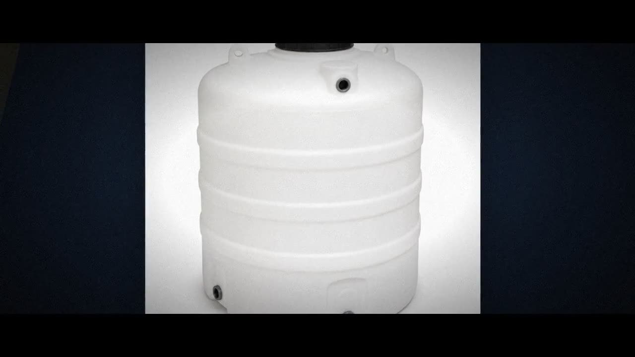 3000 Gallon Plastic Horizontal Leg Tank video