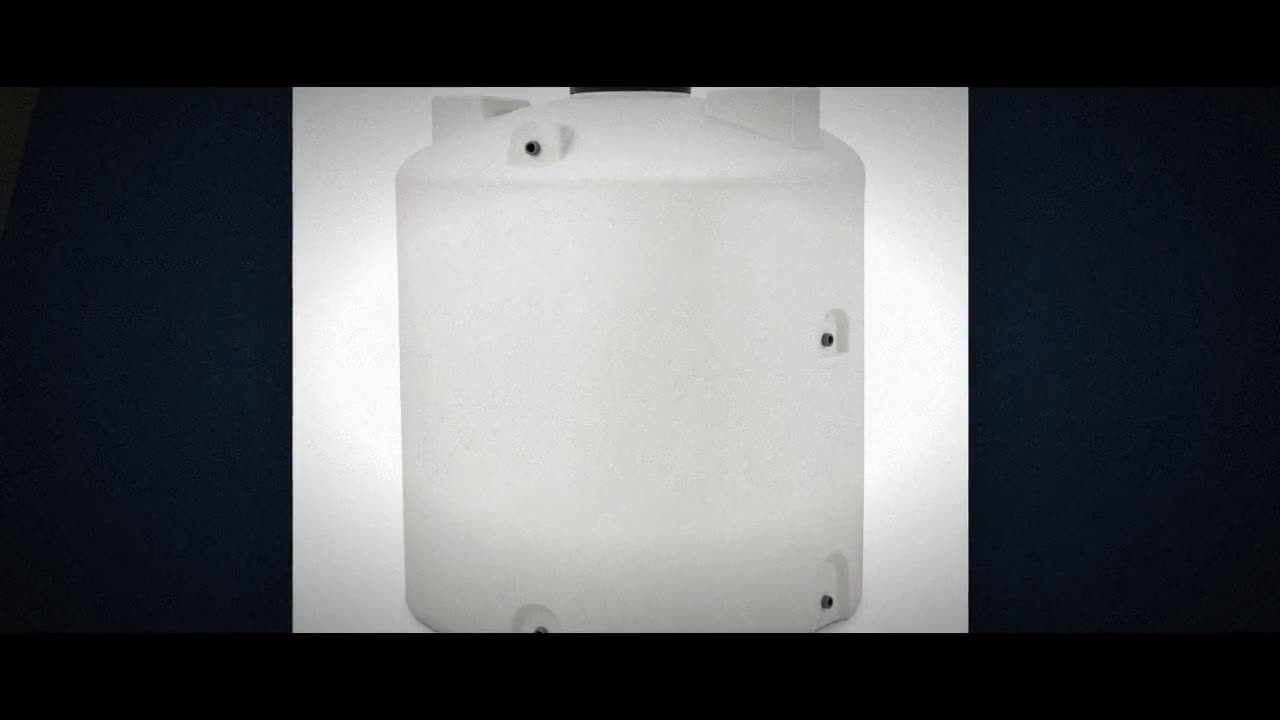 3200 Gallon Plastic Horizontal Leg Tank video