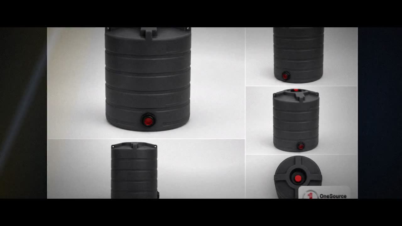 Enduraplas 100 Gallon Black Vertical Storage Tank video