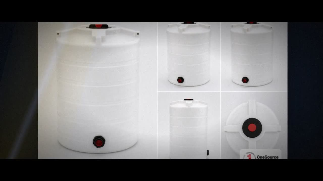 Enduraplas 100 Gallon White Vertical Storage Tank video