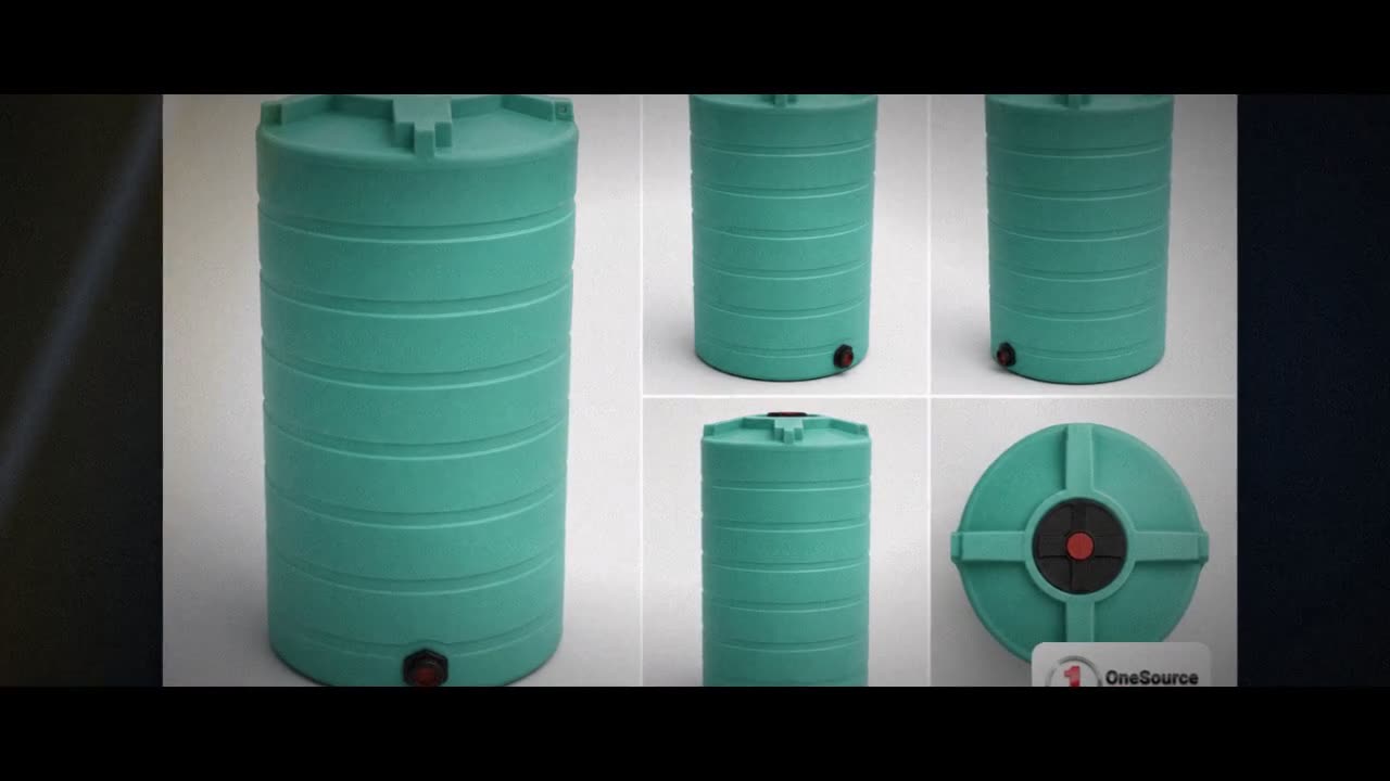 Enduraplas 150 Gallon Green Vertical Storage Tank video