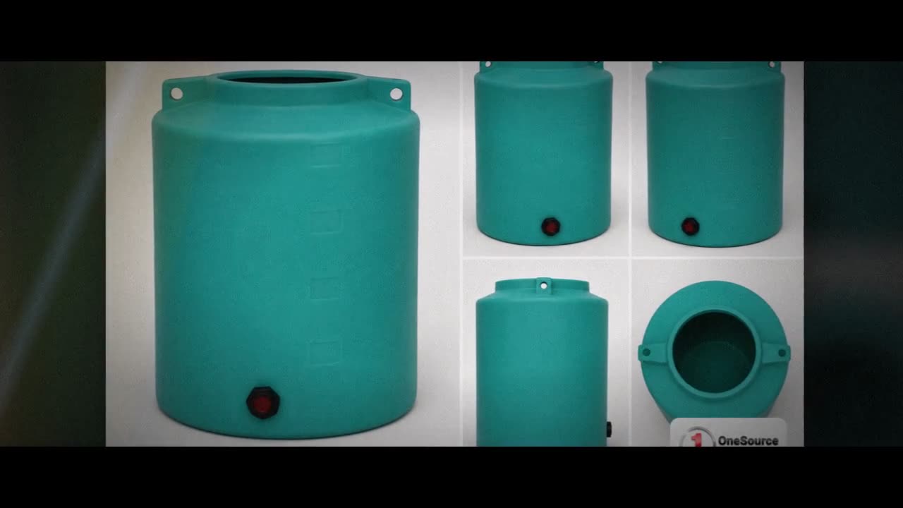 Enduraplas 210 Gallon Green Vertical Storage Tank video