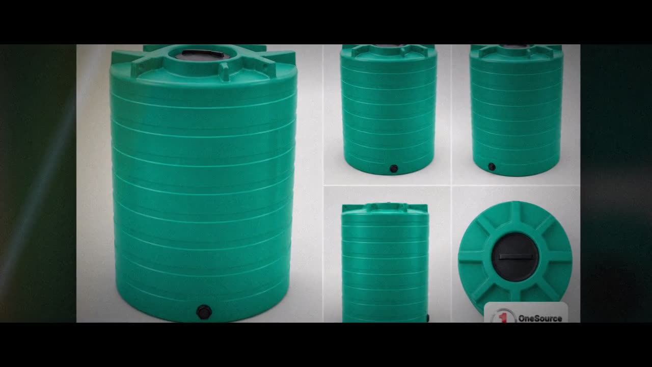 Enduraplas 870 Gallon Green Vertical Storage Tank video