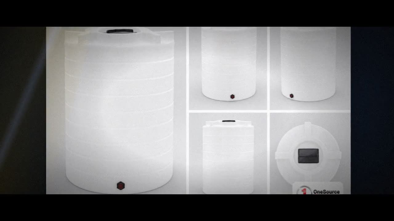 Enduraplas 1100 Gallon White Vertical Storage Tank video