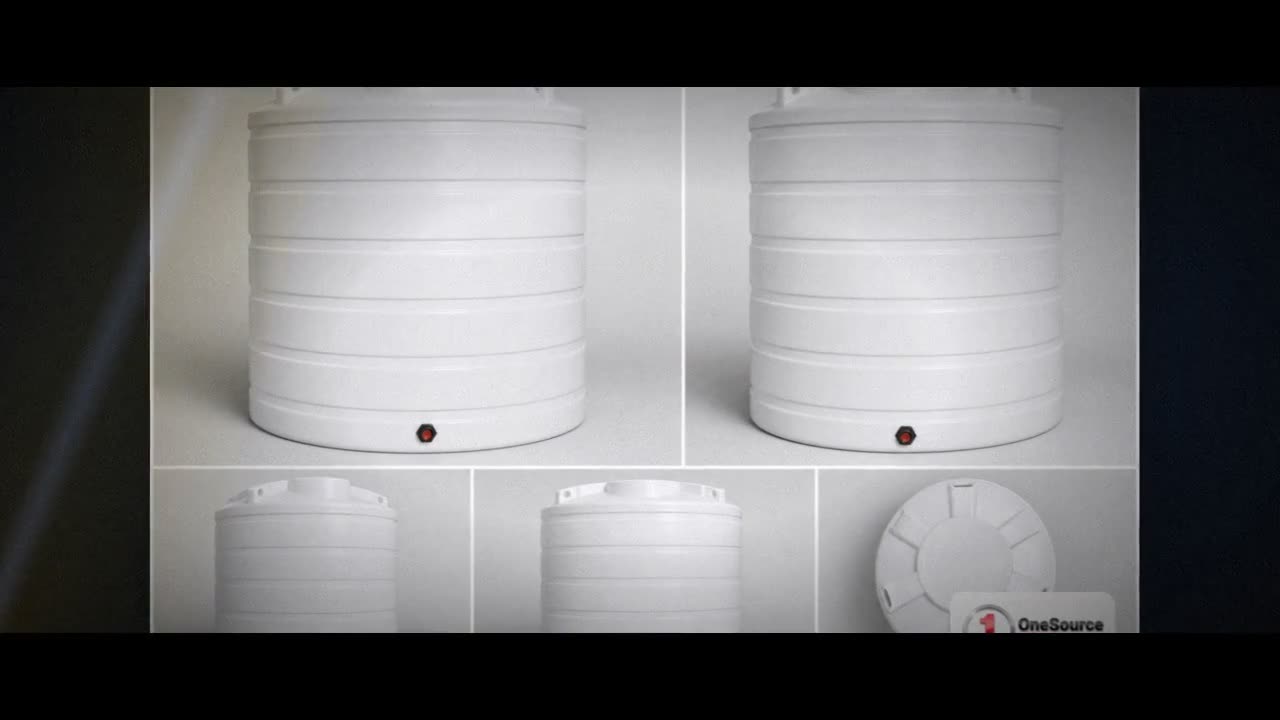 Enduraplas 1750 Gallon White Vertical Storage Tank video