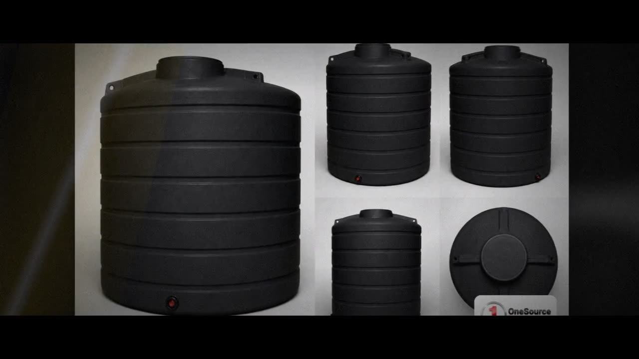 Enduraplas 2000 Gallon Black Vertical Storage Tank video