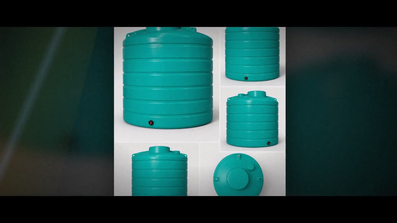 Enduraplas 2000 Gallon Green Vertical Storage Tank video
