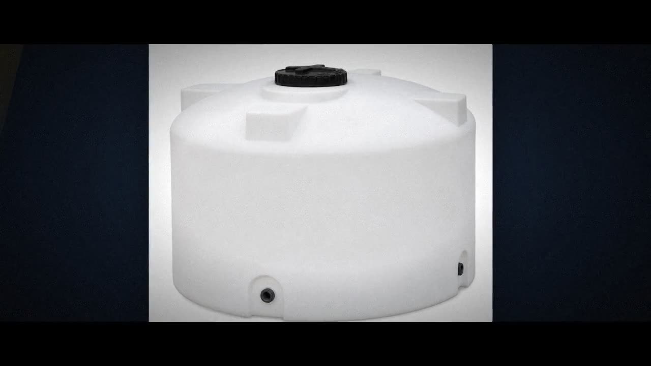 2520 Gallon Plastic Vertical Liquid Storage Tank video