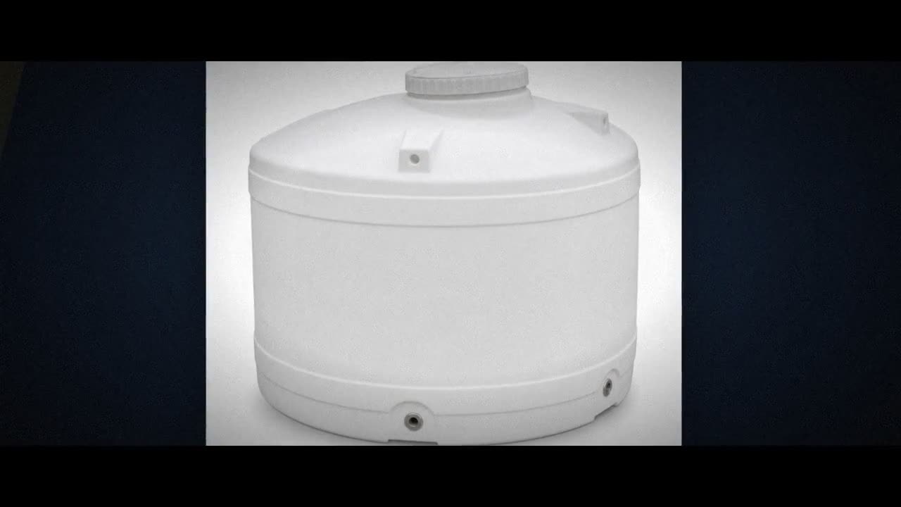 6011 Gallon Plastic Vertical Liquid Storage Tank video
