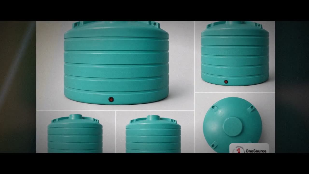 Enduraplas 6011 Gallon Green Vertical Storage Tank video