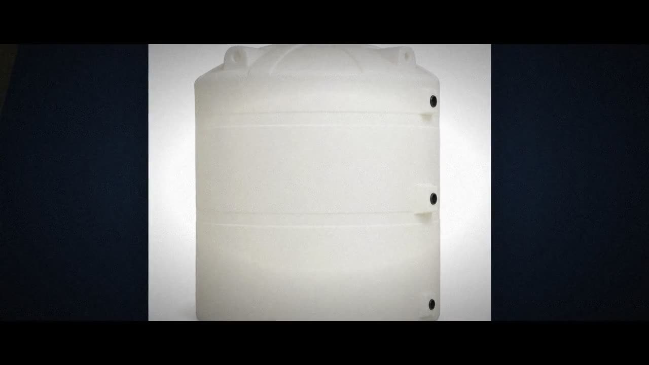 6250 Gallon Plastic Vertical Liquid Storage Tank video